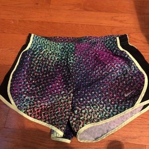 Girls Under Armor and Nike shorts